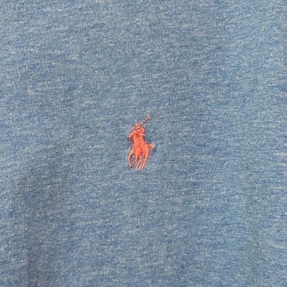 POLO RALPH LAUREN Men’s Classic Fit Blue T-Shirt Size XL - Picture 4 of 7